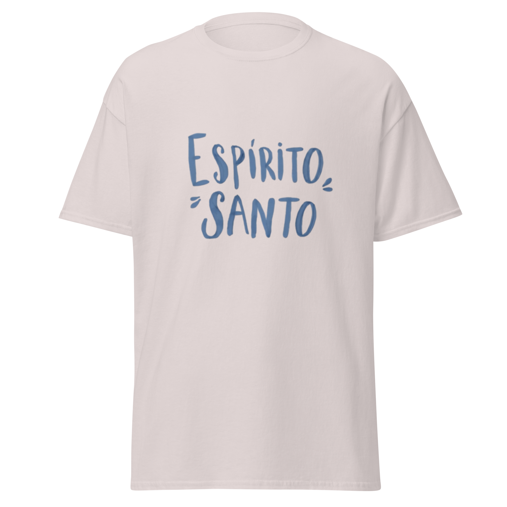 T-Shirt "Espirito Santo" estampagem azul