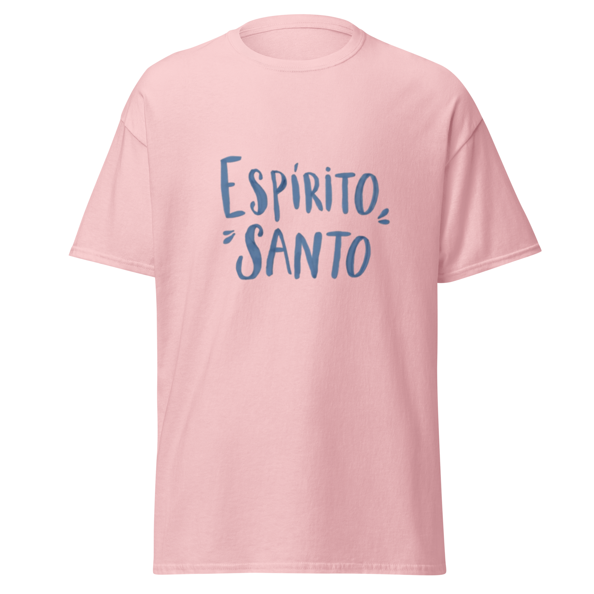 T-Shirt "Espirito Santo" estampagem azul