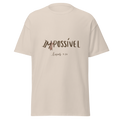 T-Shirt "Impossível" estampagem castanho
