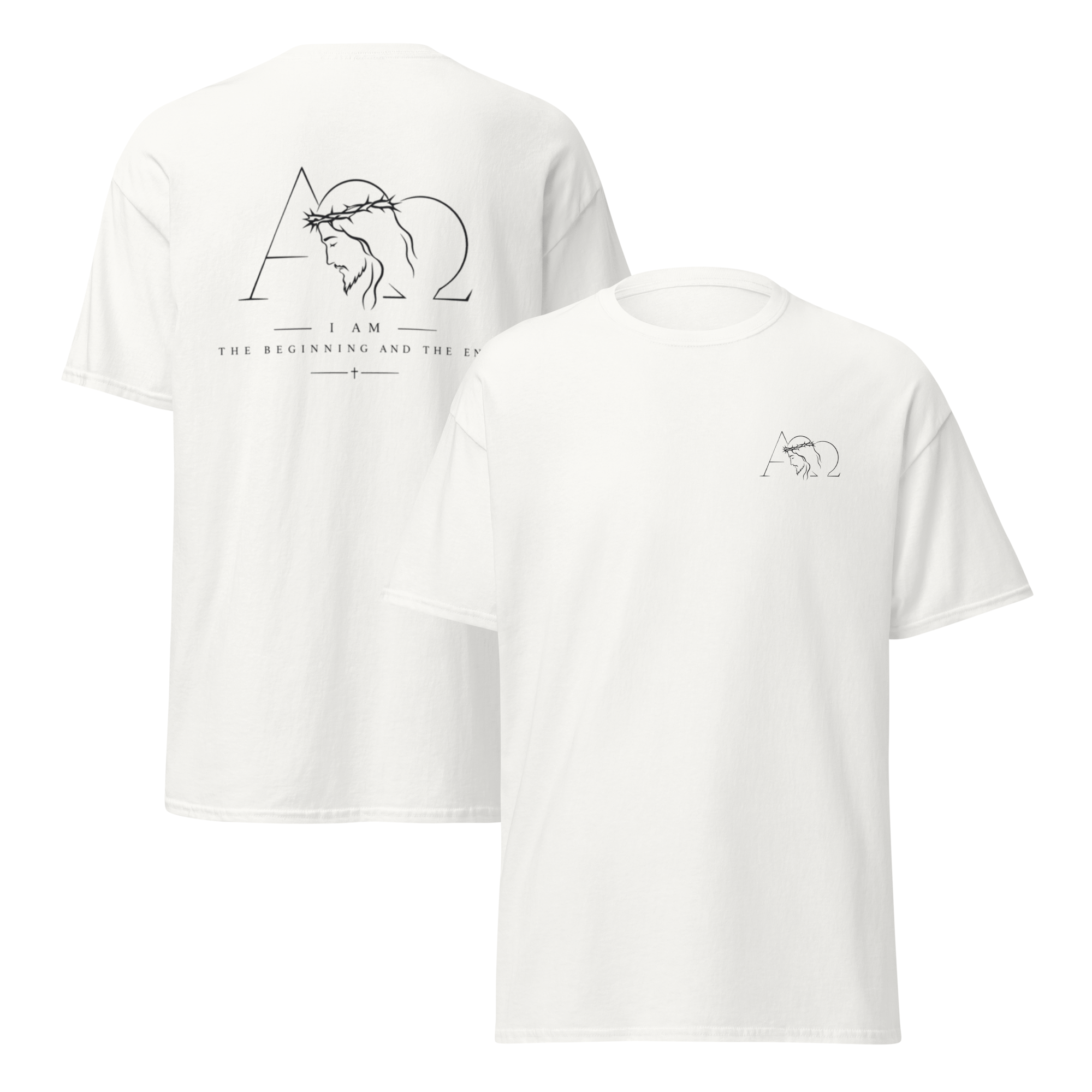 T-Shirt "Alfa & Omega" EN
