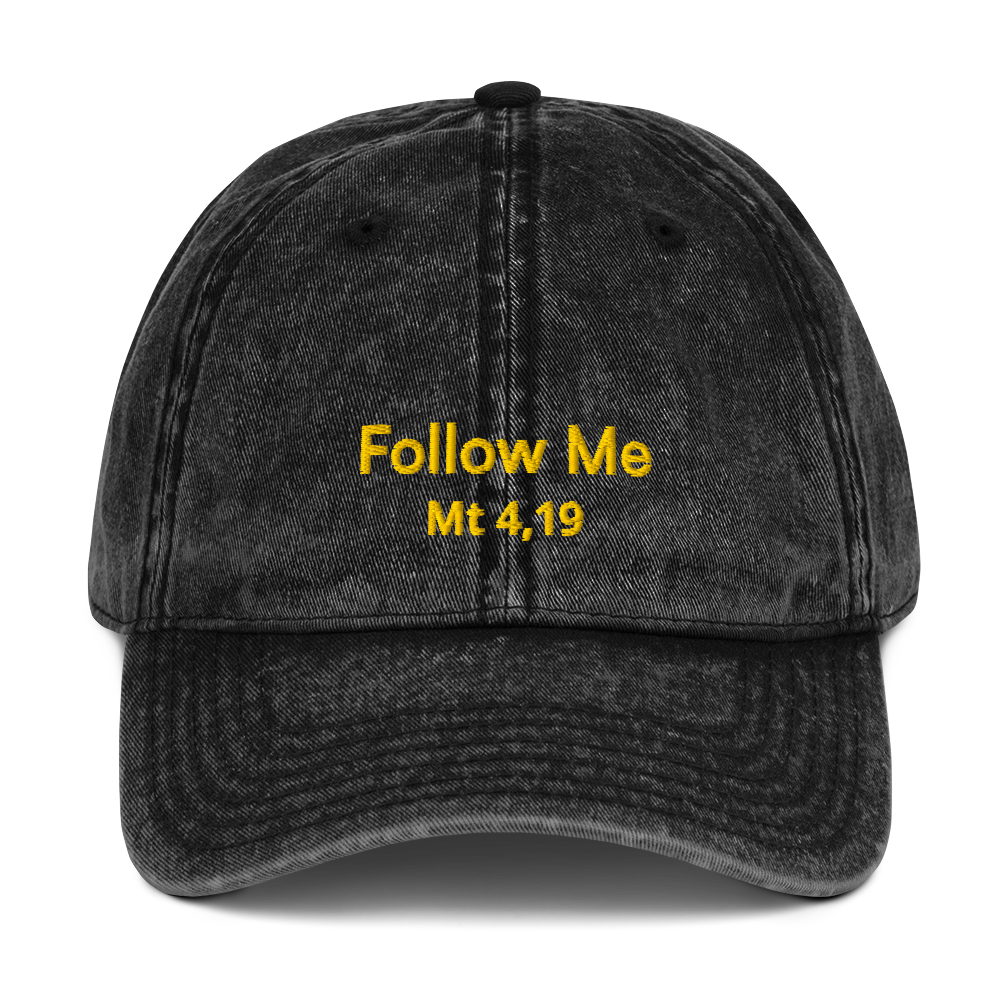 Boné Vintage "Follow Me"