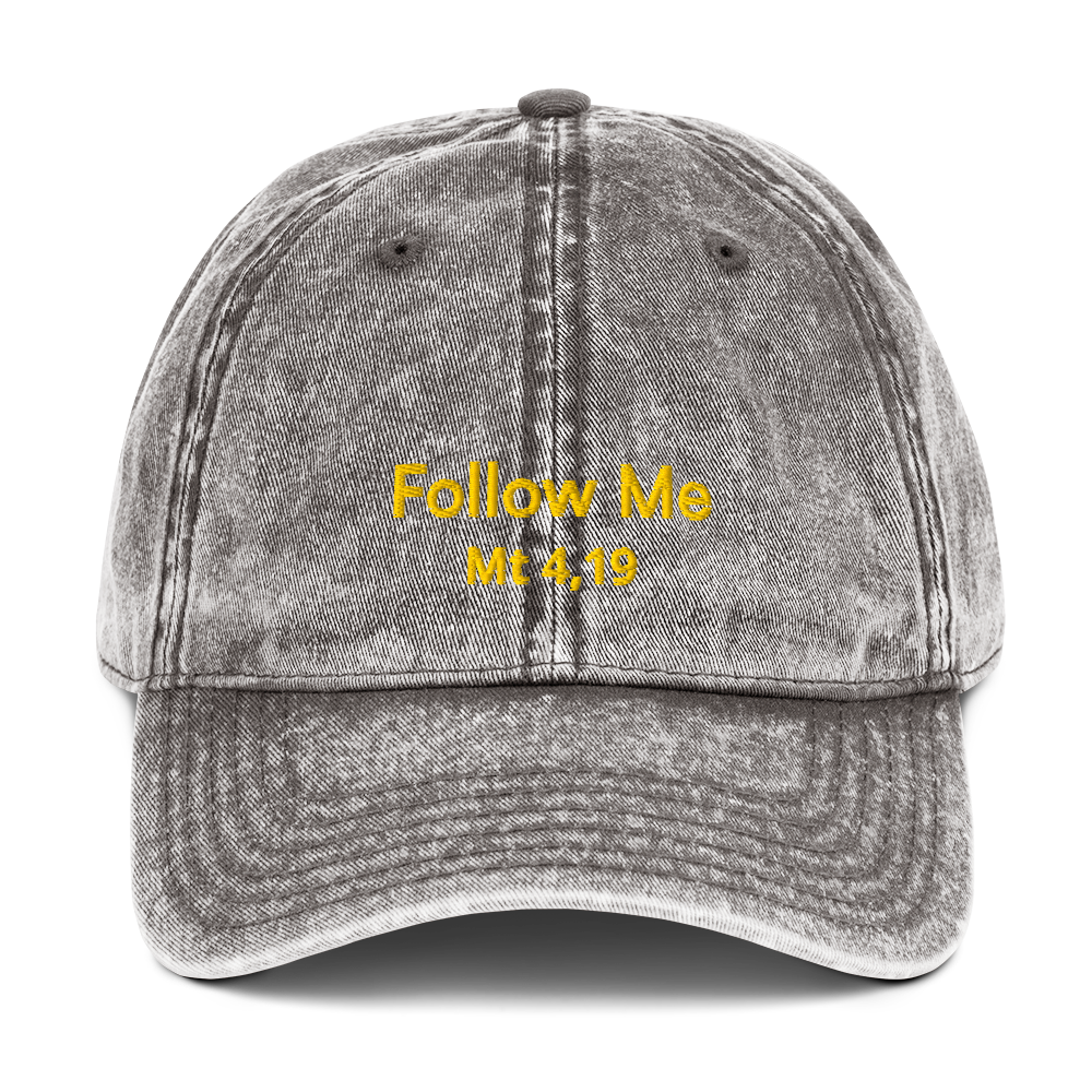 Boné Vintage "Follow Me"